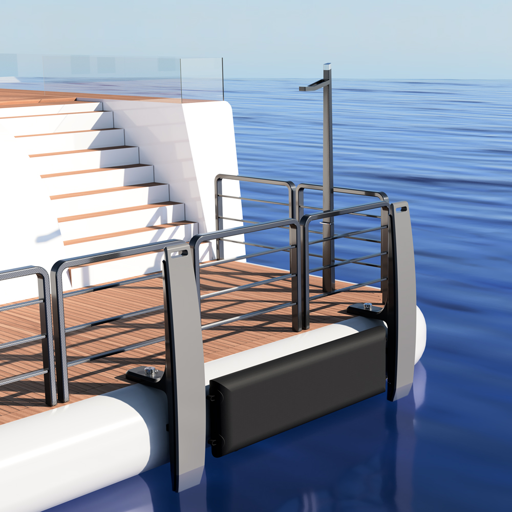 PILLAFENDA - Modular Carbon Fibre Pillar Fender System